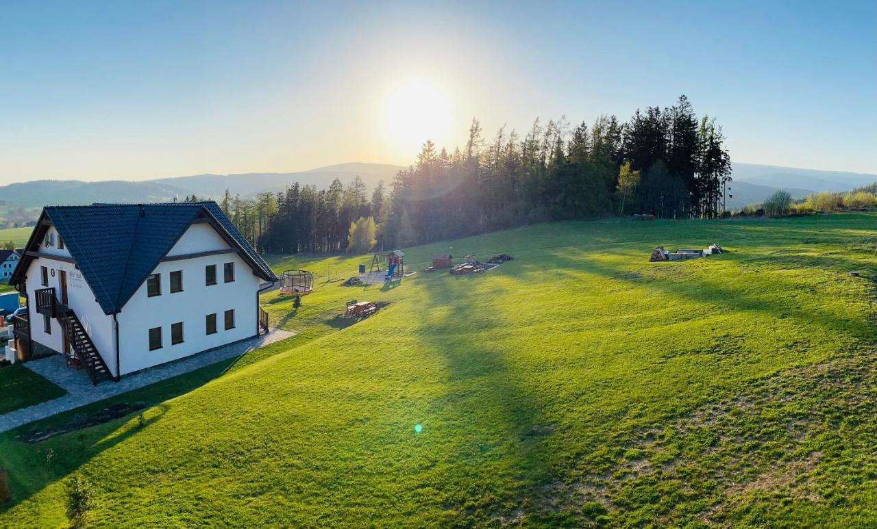 Horské Apartmány Bílý Vlk Vaclavov u Bruntalu Esterno foto