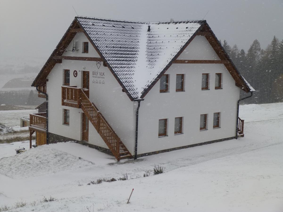 Horské Apartmány Bílý Vlk Vaclavov u Bruntalu Esterno foto