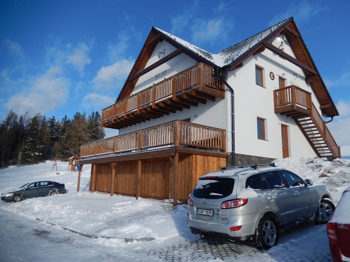 Horské Apartmány Bílý Vlk Vaclavov u Bruntalu Esterno foto