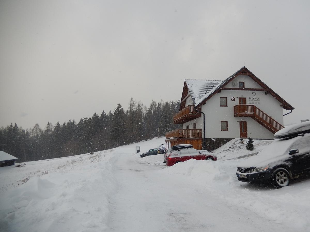 Horské Apartmány Bílý Vlk Vaclavov u Bruntalu Esterno foto