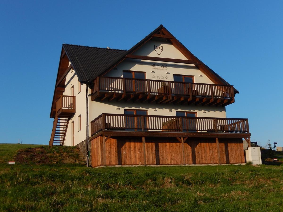 Horské Apartmány Bílý Vlk Vaclavov u Bruntalu Esterno foto